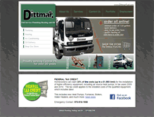 Tablet Screenshot of dittmaroil.com